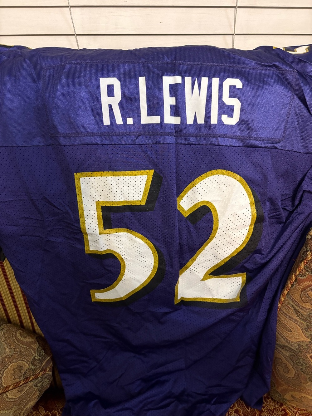 Vintage Ray Lewis NFL Reebok Jersey 2XL